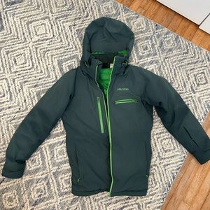 Marmot Green Lined Ski Jacket